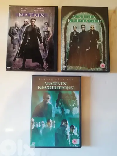 The matrix trilogy DVD collection