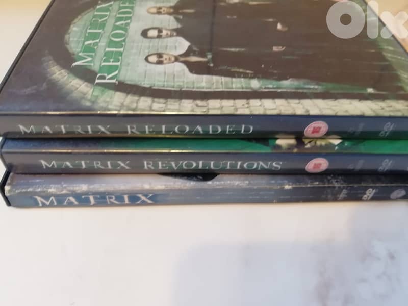 The matrix trilogy DVD collection 4