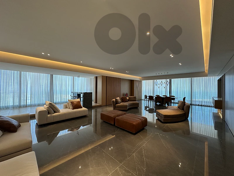 Furnished 470sqm Apartment For Sale in Achrafieh | Seaview | Gym&Pool