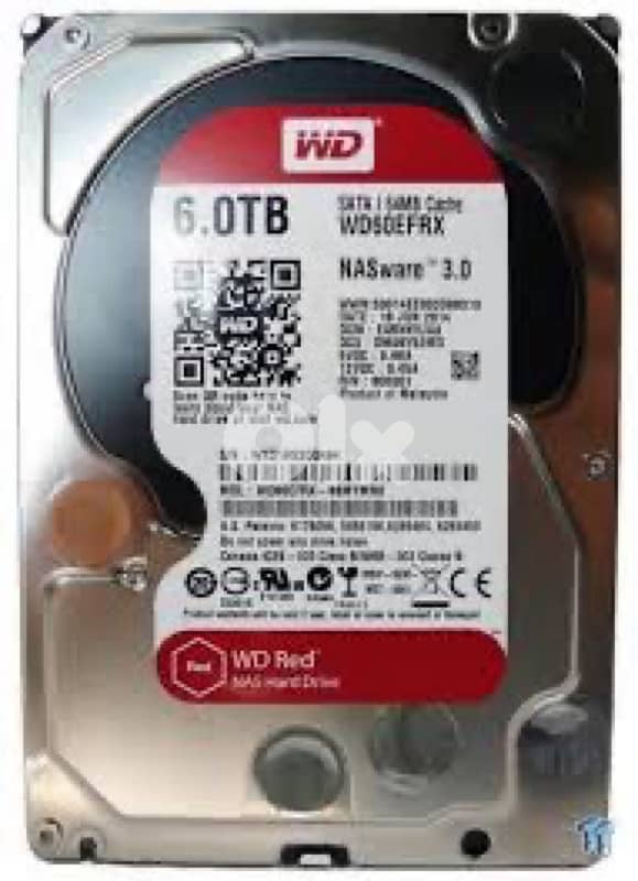 WD RED 6TB HARD DRIVE 0
