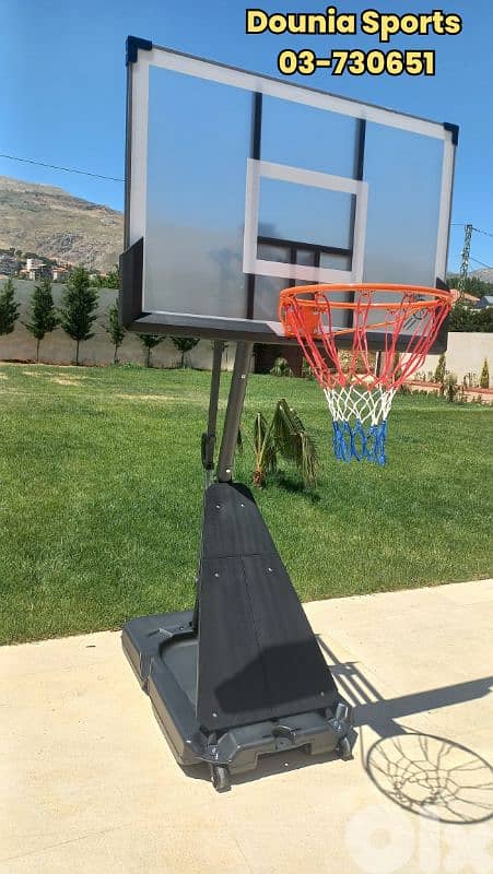 only 230$ movable basketball hoop (swimming pool mode) 0
