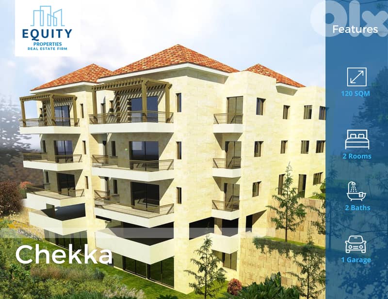 120 SQM apartment For Sale In Chekka With Payment facilities#CM1771124 0