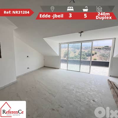 Duplex with installment in eddeh jbeil دوبلكس بالتقسيط في اد جبيل