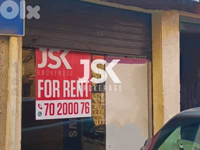 L10915-35 sqm shop for Rent in the Heart of Jounieh