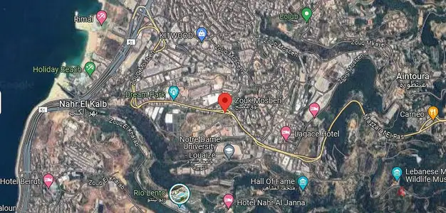 1804m2 land+mountain view for rent in Adonis -أرض للإيجار في أدونيس