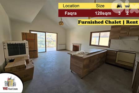 Faqra 120m2 | Rent | Furnished Chalet | Panoramic View | DA / NA |