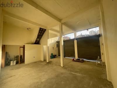 Empty store area in Mar Mkhael for rent