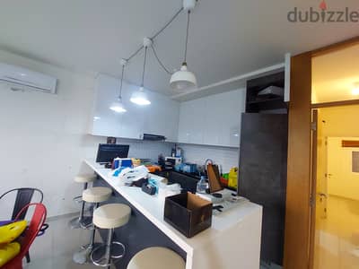 105 Semi Furnished New Apartment in Jal el Dib, Metn with Sea View