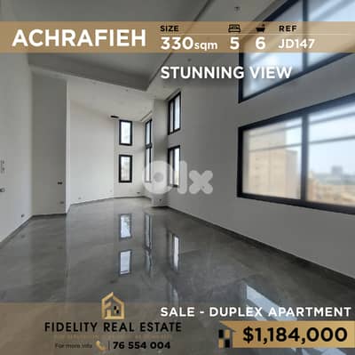 Apartment Duplex for sale in Achrafieh JD147 دوبلكس  للبيع في الأشرفية