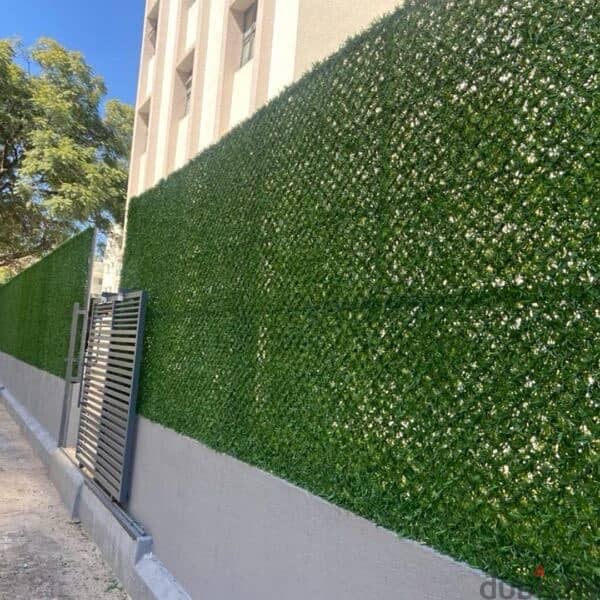 سياج عشبي artificial fence 3