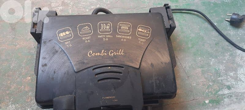 Big sandwich maker grill. Flamingo. size 32 x 23 cm 0