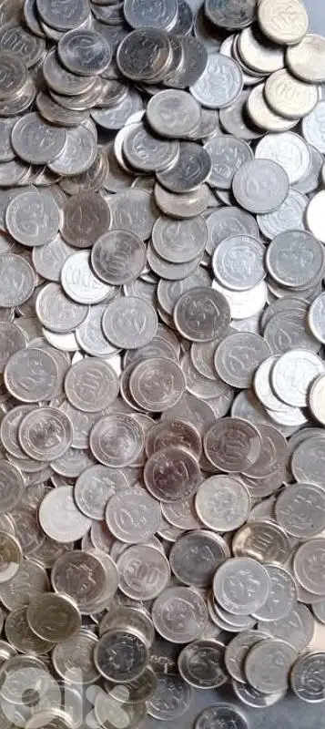 250 ليرة و 500 ليرة لبنانية معدن ونحاس