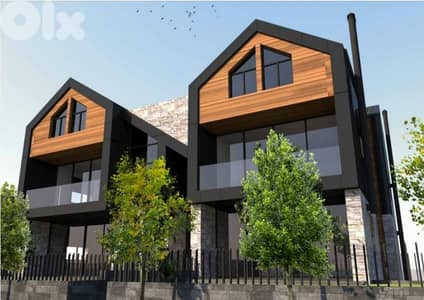 Chalet for sale in Tilal Al Assal/ Under construction/ Garden