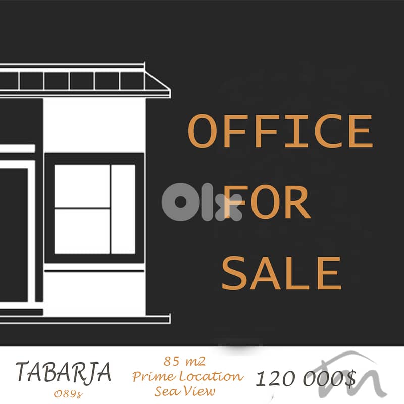 Tabarja | 85m² Office | 30% DOWNPAYMENT , 18 MONTHS PAYMENT FACILITIES 0