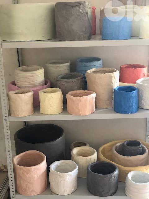 Concrete pots 0