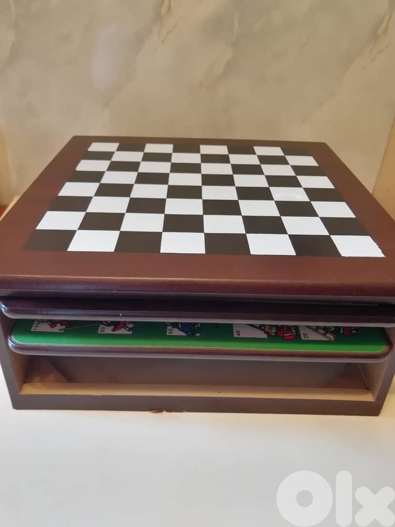 Wooden 7 in 1 board game 2