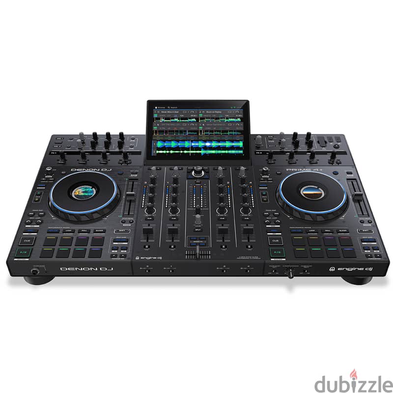 Denon DJ Prime 4 plus 4-deck Standalone DJ System 2