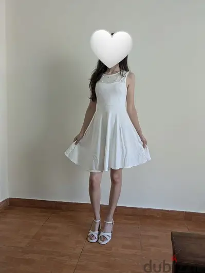 White dress for graduation