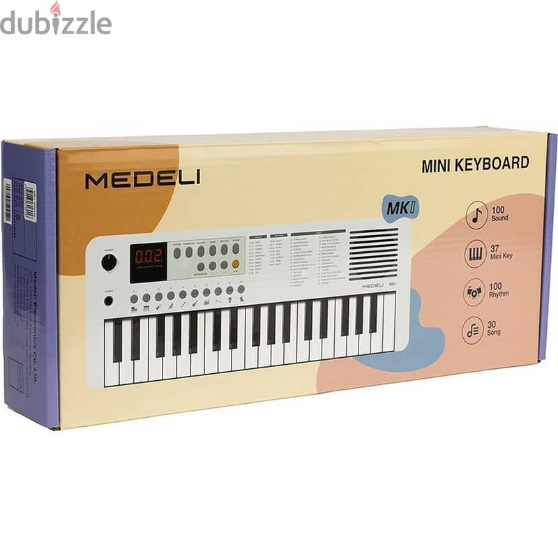 Medeli MK1 white 37keys arranger keyboard 2