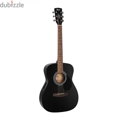 Cort Standard AF510E electro acoustic guitar black with bag