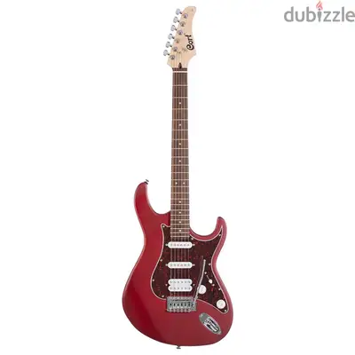 Cort G110 electric guitar Open Pore Black Cherry