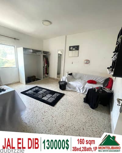 160 sqm Apartment For Sale in Jal El Dib !!!