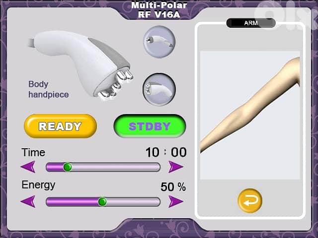 Body & Face Slimming Contouring Skin Tighten Machine - Ultrasonic RF 6