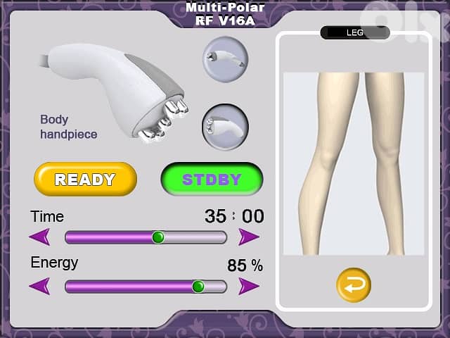 Body & Face Slimming Contouring Skin Tighten Machine - Ultrasonic RF 5
