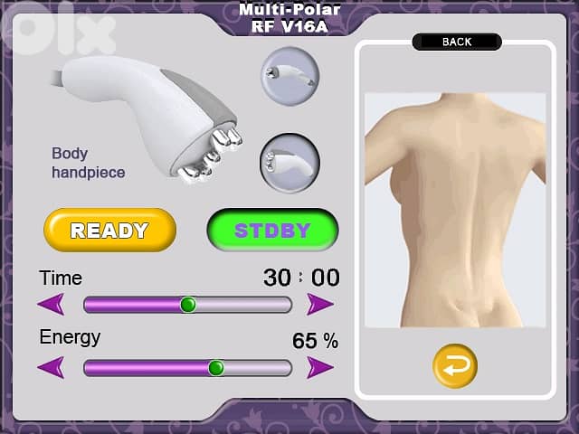 Body & Face Slimming Contouring Skin Tighten Machine - Ultrasonic RF 3