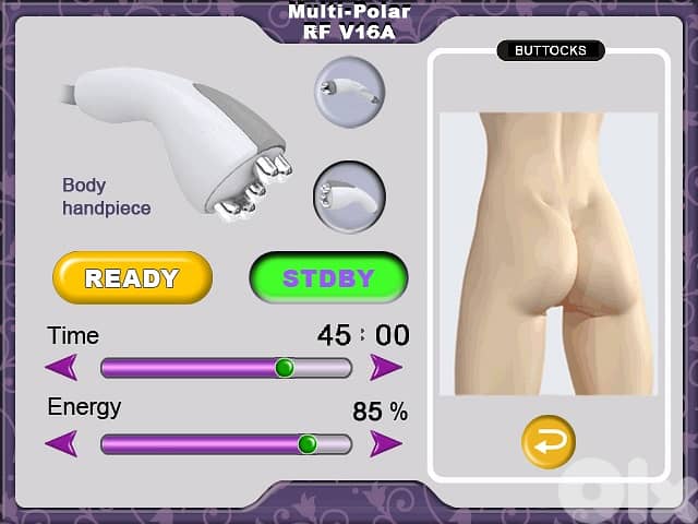 Body & Face Slimming Contouring Skin Tighten Machine - Ultrasonic RF 4
