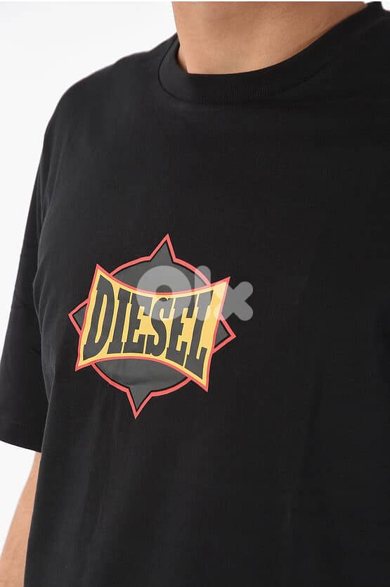 Diesel - Printed Logo T-JUST-C13 Crew-Neck T-shirt Size L 1
