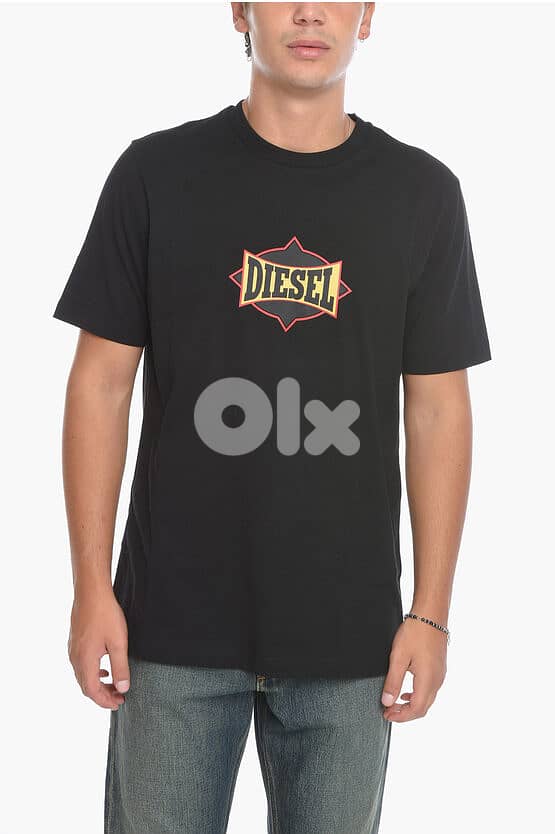 Diesel - Printed Logo T-JUST-C13 Crew-Neck T-shirt Size L 5