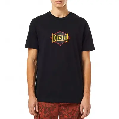 Diesel - Printed Logo T-JUST-C13 Crew-Neck T-shirt Size L