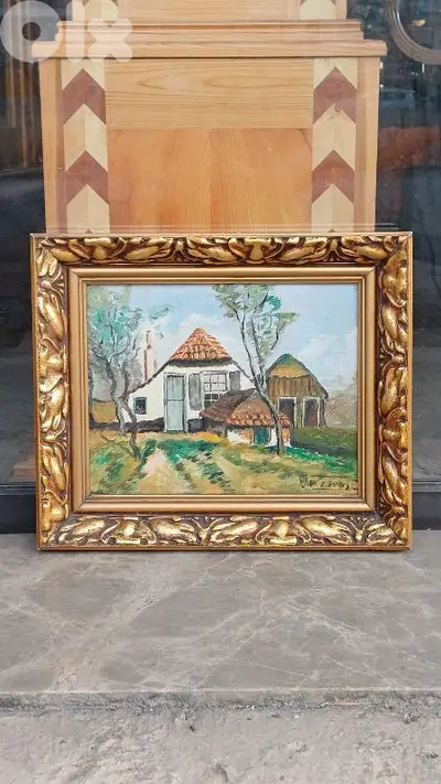 لوحة رسم زيتي اوروبية