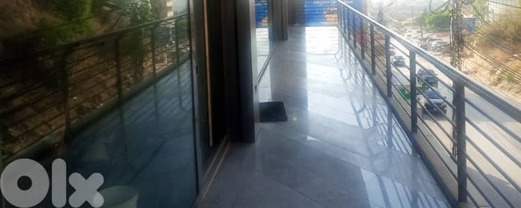 115 Sqm + Terrace |Shop For Rent In Mansourieh محل للاجار في المنصورية