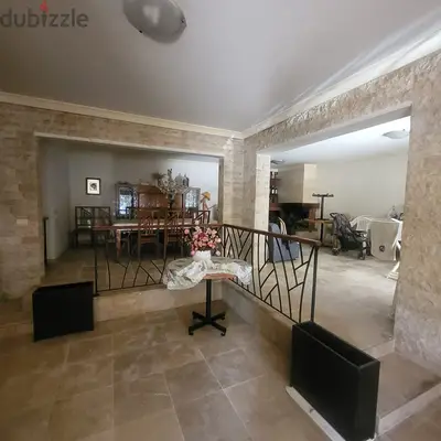 Apartment+Garden for sale in Mansourieh - شقة للبيع في المنصورية