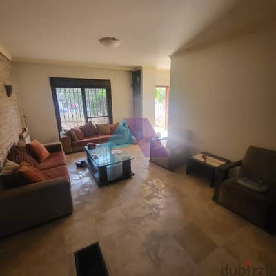 Apartment+Garden for sale in Mansourieh - شقة للبيع في المنصورية