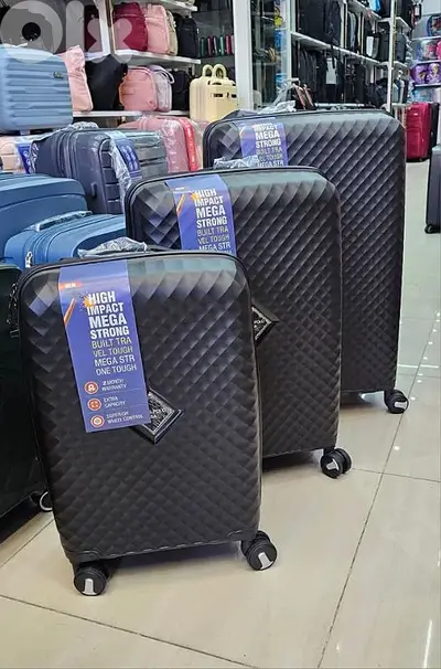 50% off polycarbonate unbreakable travel bag suitcase luggage