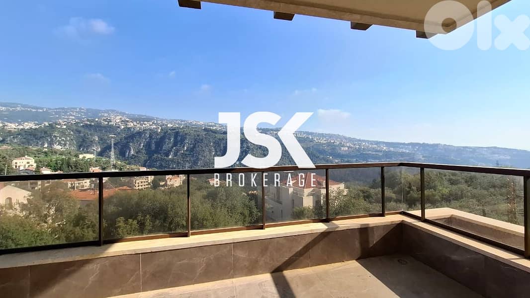 L18406-400 SQM Duplex With Mountain & Seaview For Sale in Jeita 0