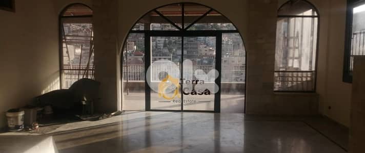 zahle barbara apartment for rent with open city view Ref#6363