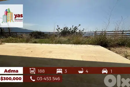 Adma 188m2 | 90m2 Garden | Panoramic View | Well Lighted |RA/IV