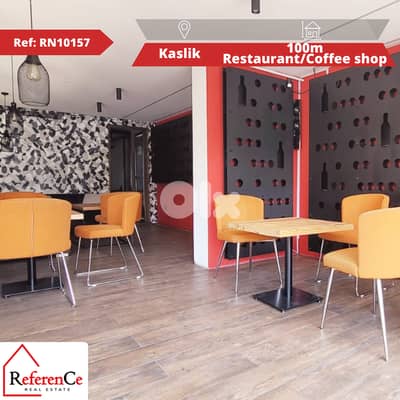 Equipped shop in Kaslik for sale محل مجهز للبيع في الكسليك