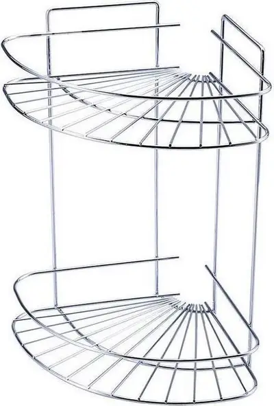 corner cabinet silver plated 35cm