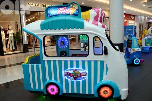 ICE CREAM FUN - Coin Operated Kiddie Ride 3