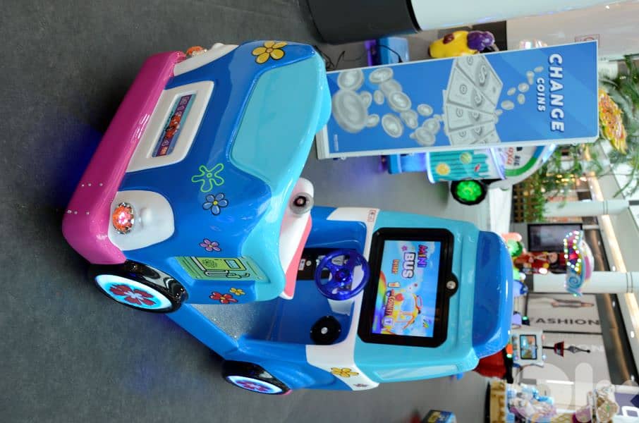 MINI BUS - Coin Operated Kiddie Ride 5