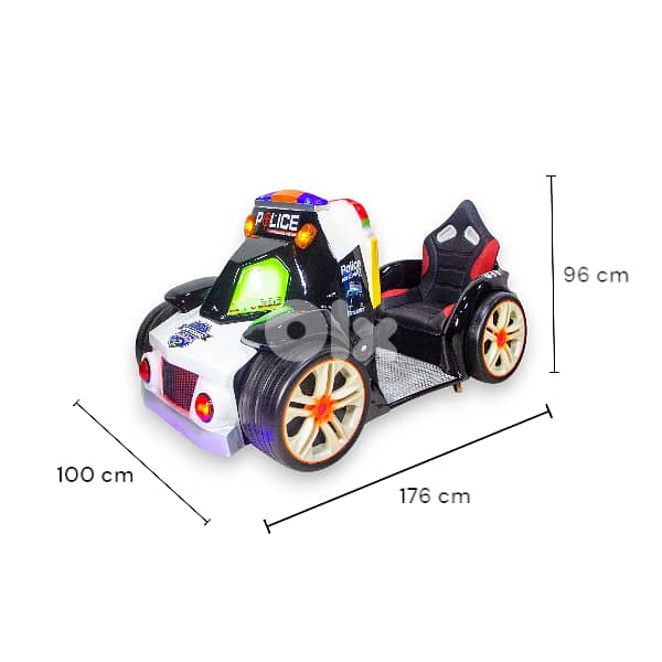 POLICE HOT CHASE 2 - Coin Operated Kiddie Ride 3