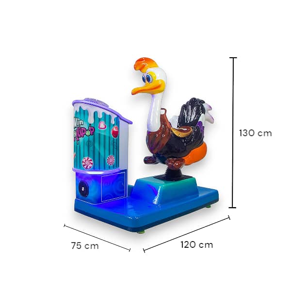 SWEET OSTRICH - Coin Operated Kiddie Ride 2