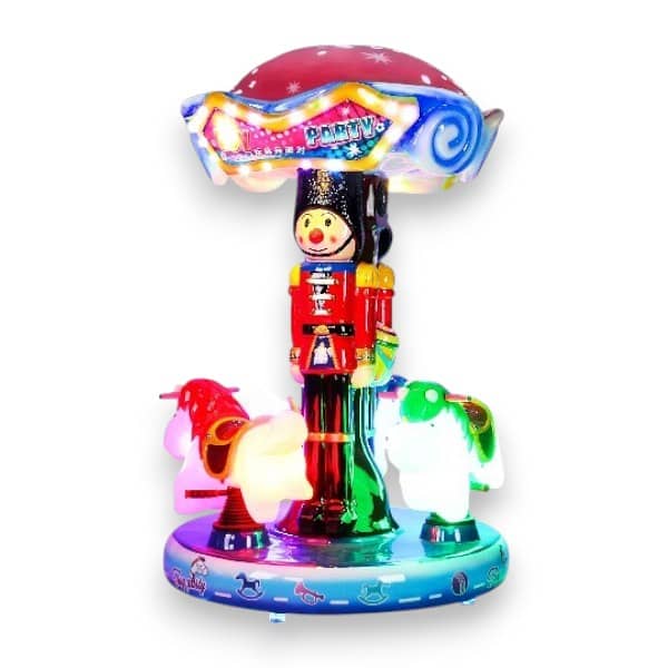 TOY PARTY CAROUSEL -  Coin Operated Kiddie Ride 0