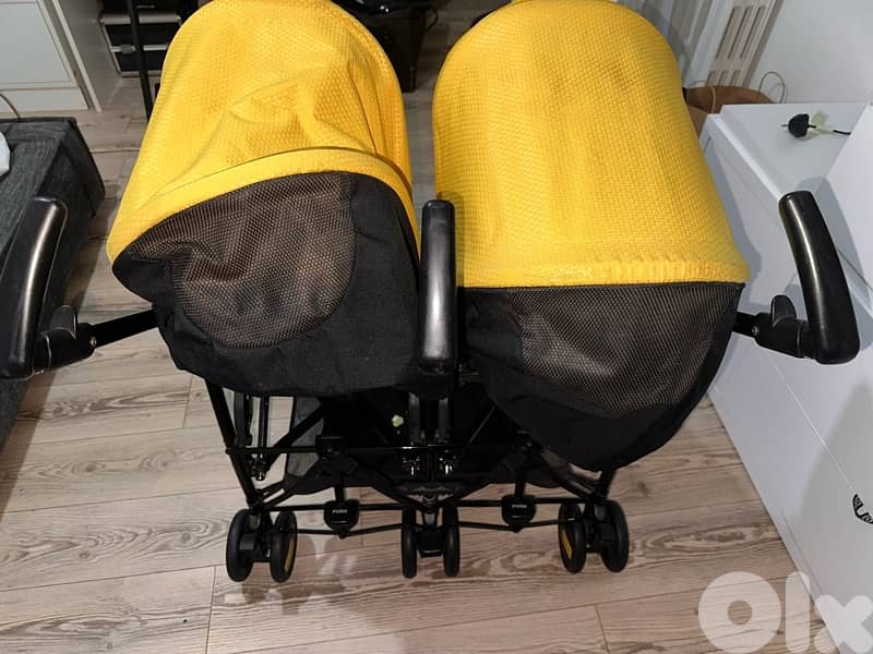 peg perego twins stroller 0