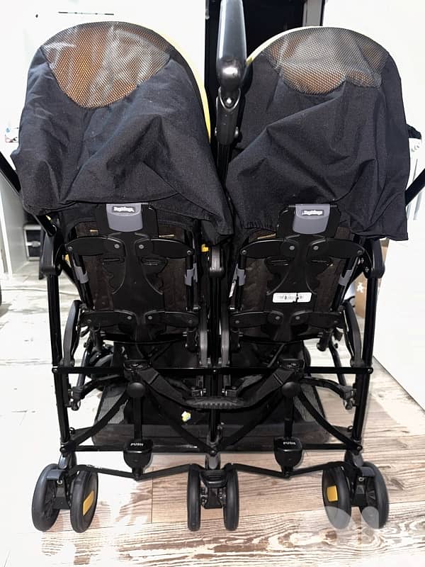 peg perego twins stroller 1